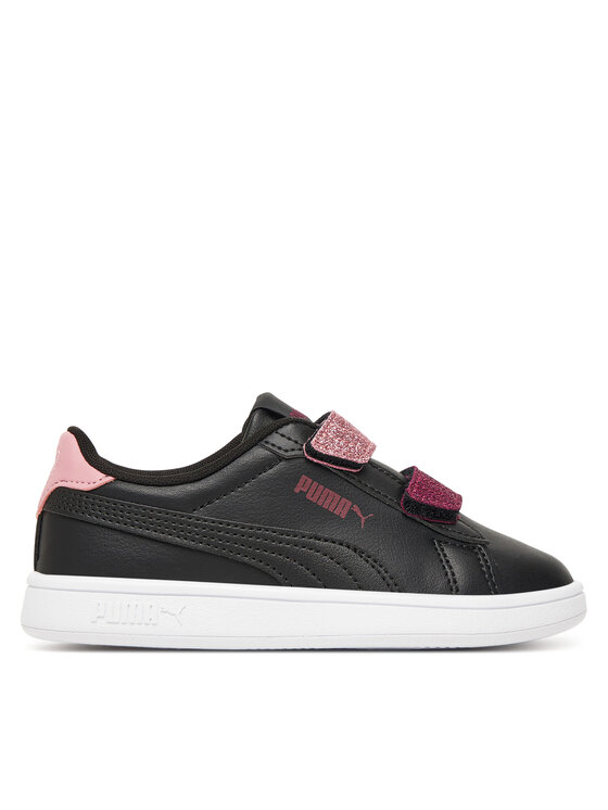 Puma Sneakersy Smash 3.0 L Glitter Velcro V Ps 395609 07 Czarny