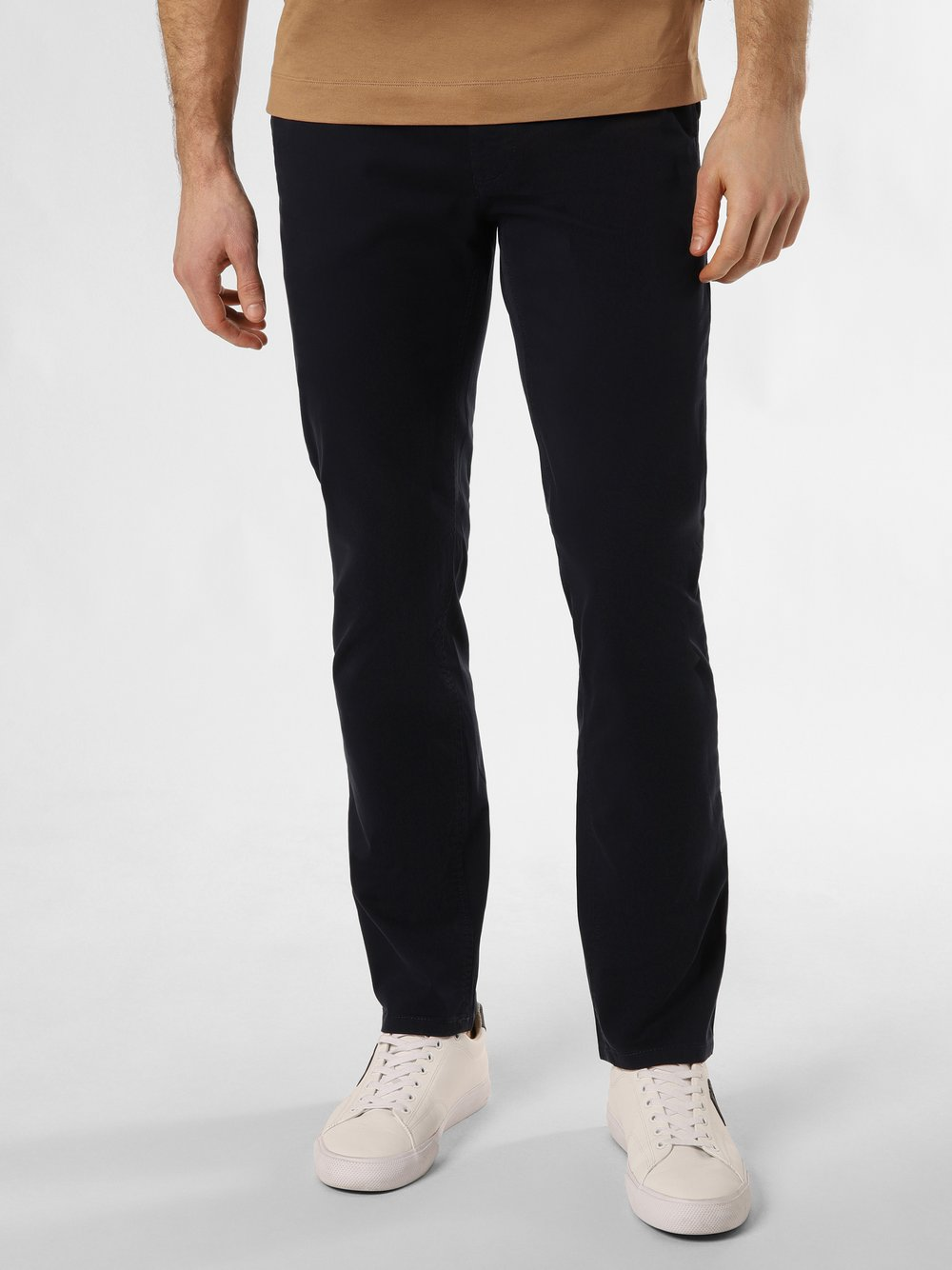 BOSS Orange Spodnie - Chino Slim Mężczyźni niebieski, 34-34