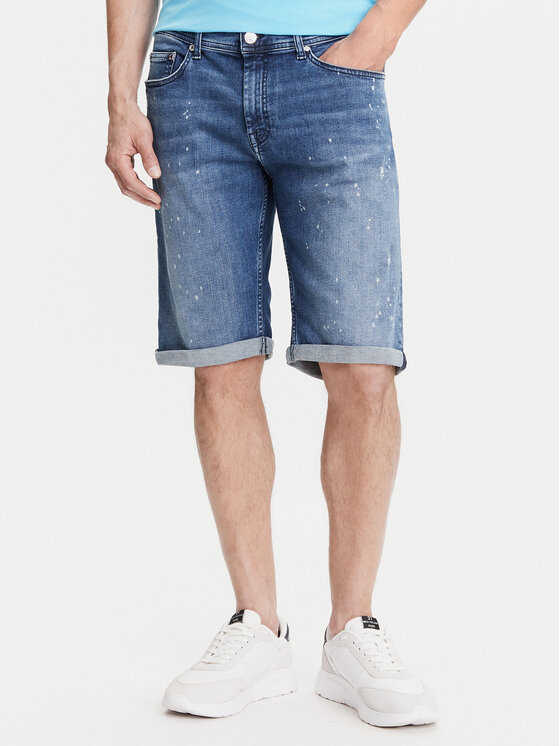 KARL LAGERFELD Szorty jeansowe 265820 552832 Granatowy Regular Fit