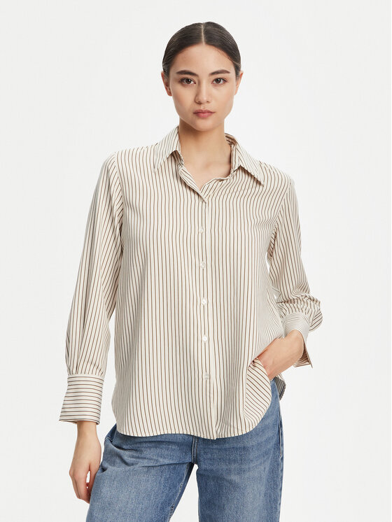 Marella Koszula Reperto 2523116081 Zielony Regular Fit