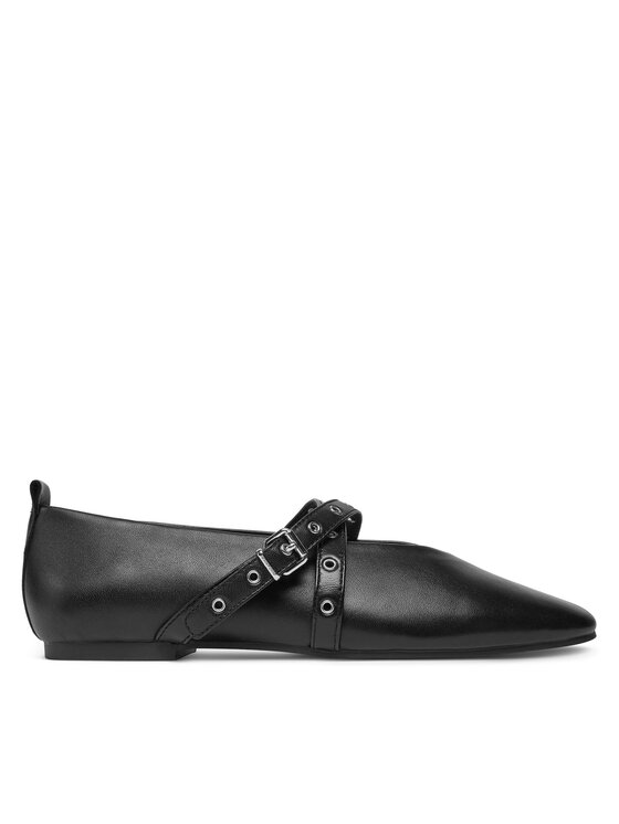 Tommy Jeans Baleriny EN0EN02868 Czarny