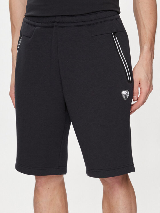 EA7 Emporio Armani Szorty sportowe 8NPS08 PJ4EZ 1578 Granatowy Regular Fit
