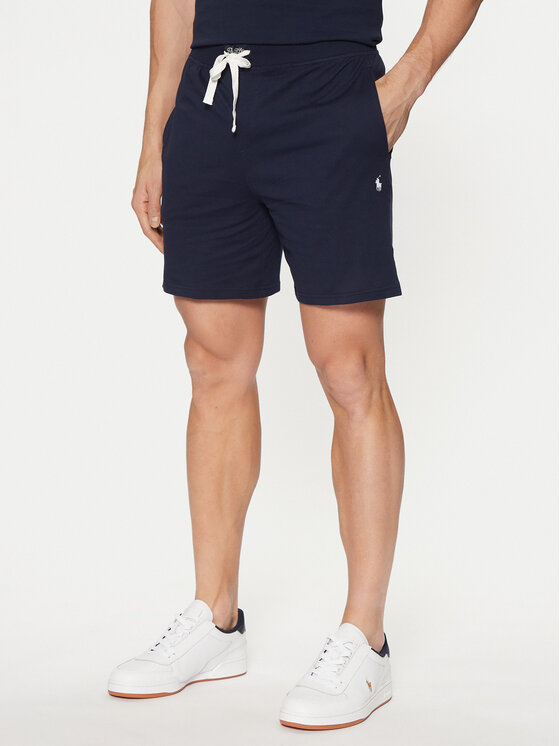 Polo Ralph Lauren Szorty sportowe 714965506004 Granatowy Slim Fit