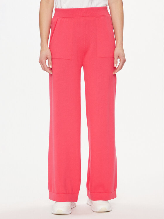 United Colors Of Benetton Spodnie dresowe 1294DF009 Różowy Relaxed Fit