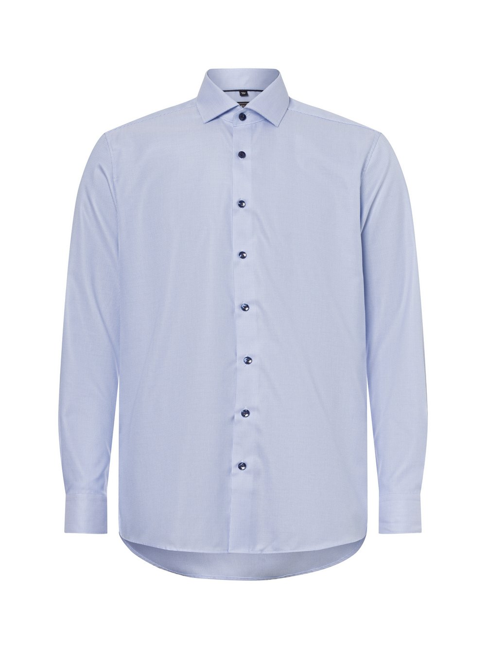 Finshley & Harding Koszula męska Mężczyźni Modern Fit Bawełna niebieski, 45