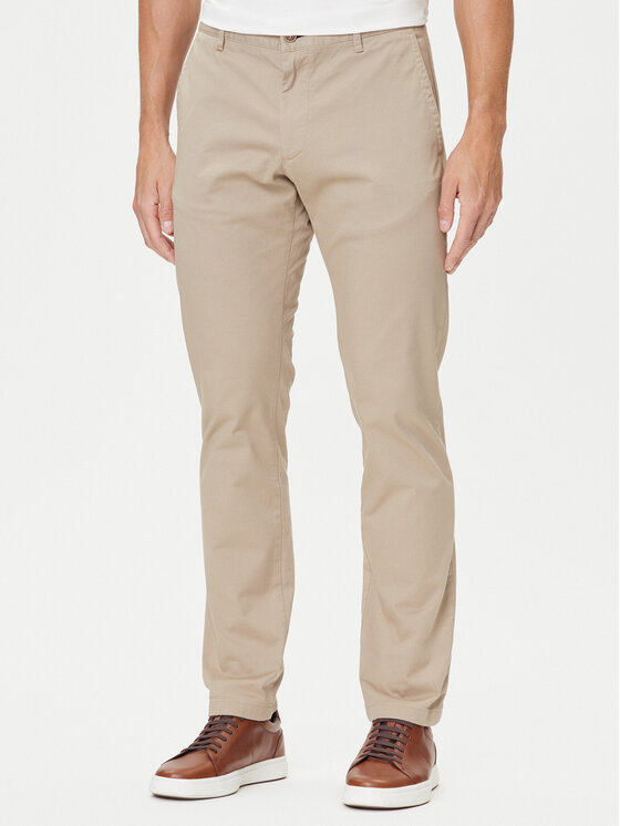 JOOP! Jeans Chinosy 15 JJF-Matthew101 30044301 Beżowy Modern Fit