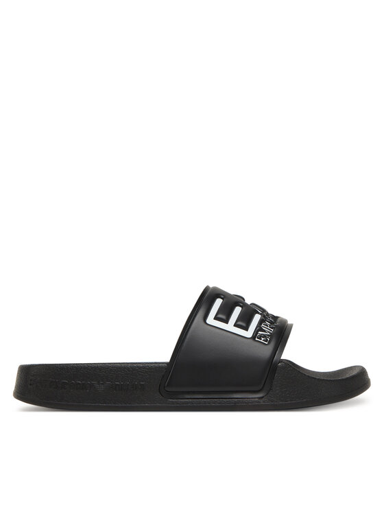 EA7 Emporio Armani Klapki 7Y000037 AF15118 UC001 Czarny
