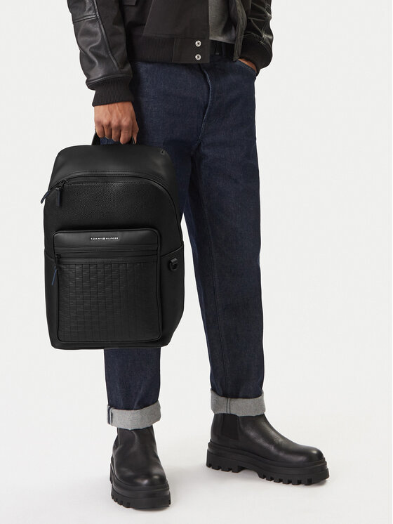 Tommy Hilfiger Plecak Th Modern Backpack AM0AM13982 Czarny