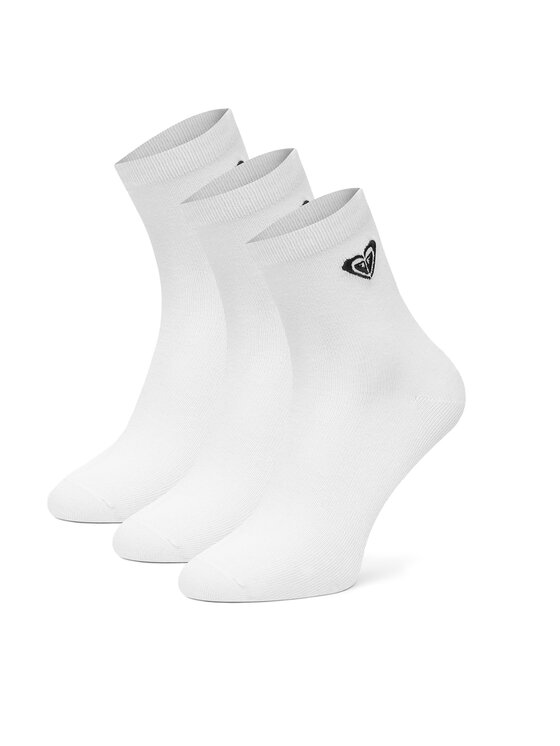 Roxy Skarpety krótkie AS_ROXY_06Z_SS25 (3-PACK) Biały