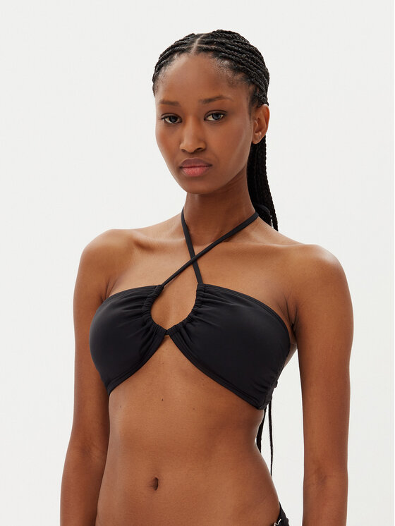 MICHAEL Michael Kors Góra od bikini MM7M327 Czarny