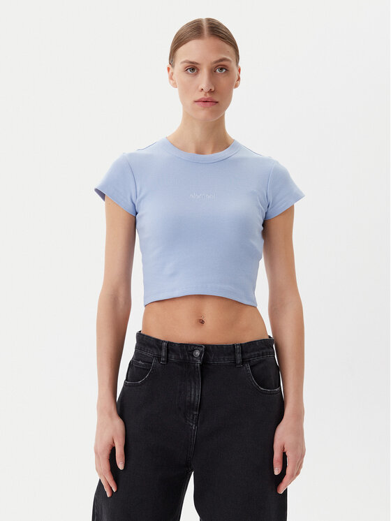 Element T-Shirt ELJKT00117 Niebieski Slim Fit