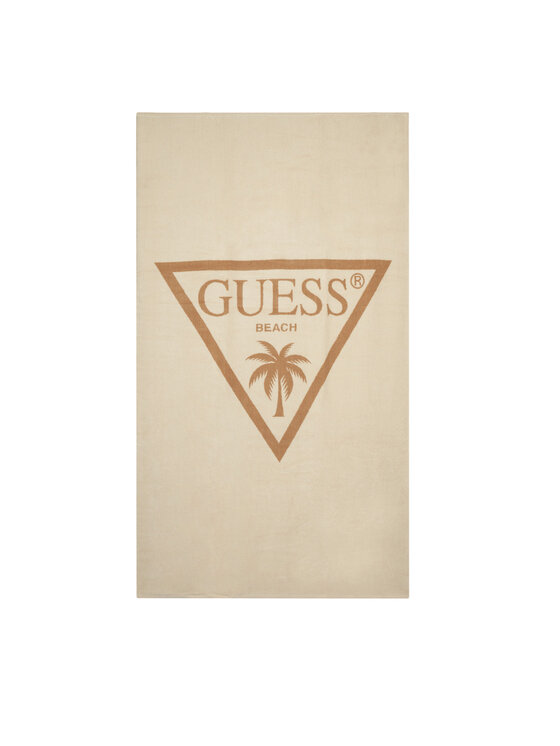 Guess Ręcznik plażowy E5GZ14 SG00P Beżowy