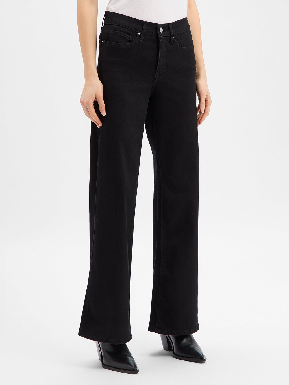 Levi's Dżinsy - 318 Shaping Wide Leg Kobiety czarny, 31-32
