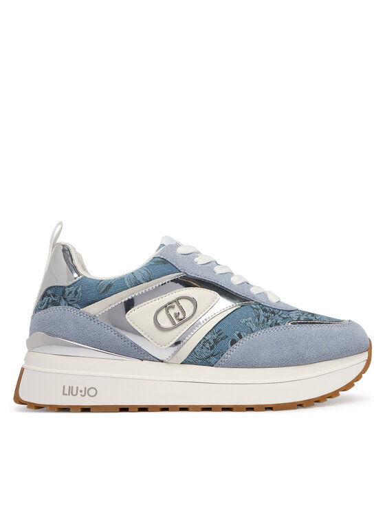Liu Jo Sneakersy Maxi Wonder 97 BA6007 PX878 Niebieski