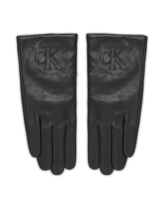 Calvin Klein Rękawiczki Damskie LV04F9013G Czarny miniaturka