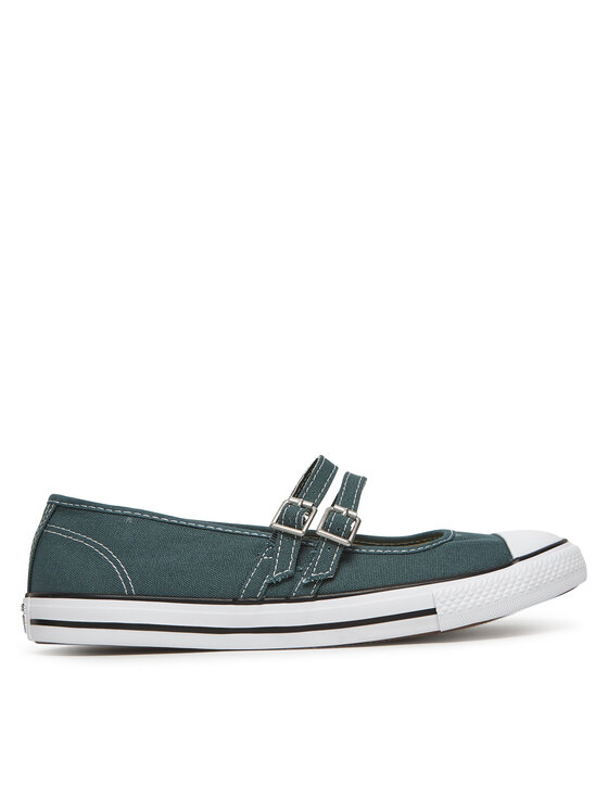 Converse Baleriny Chuck Taylor All Star Dainty Mary Jane A13797C Zielony