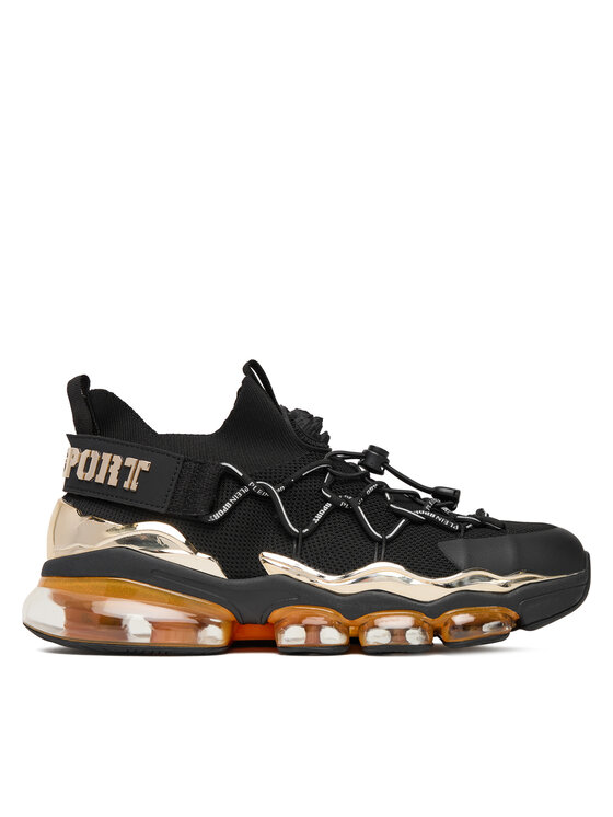 Plein Sport Sneakersy Cyber Thunder FAES USC0842 STE003N Czarny