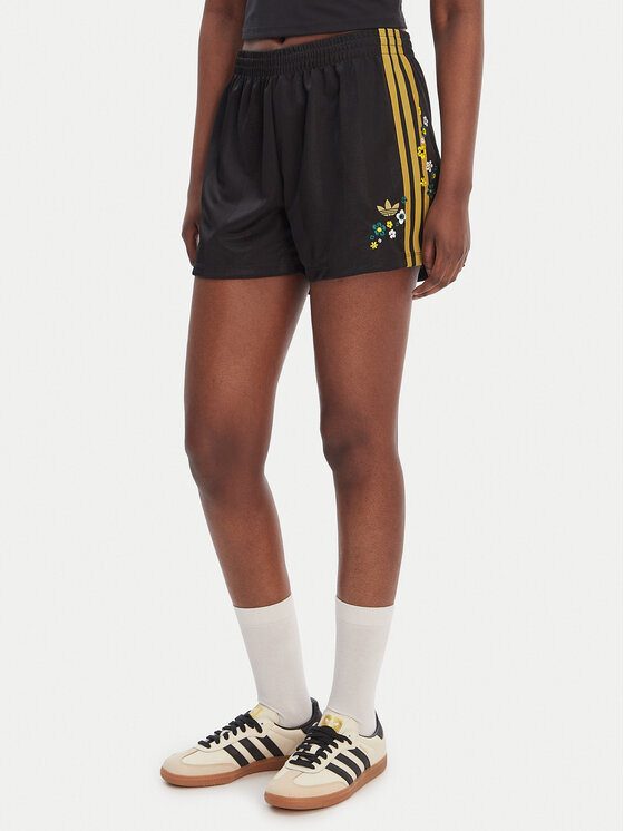 adidas Szorty sportowe Liberty London Firebird KE3664 Czarny Loose Fit