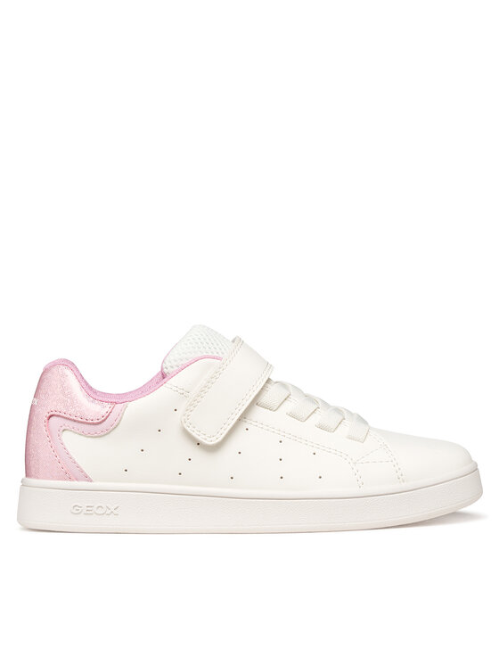 Geox Sneakersy J Eclyper Girl J36LRA 054BJ C0406 D Biały