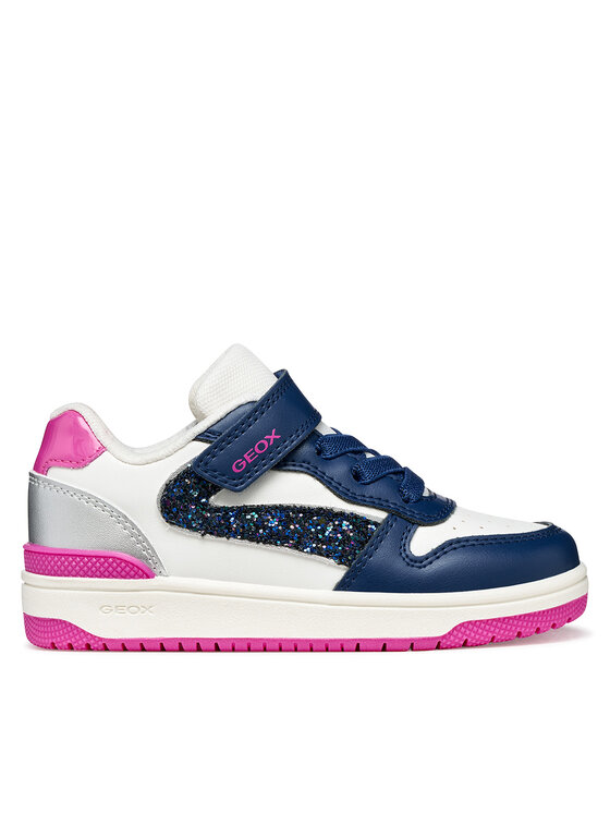 Geox Sneakersy J Washiba Girl J55HXA 054AJ C1Z4R D Kolorowy