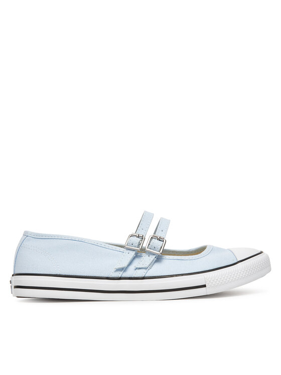 Converse Baleriny Chuck Taylor All Star Dainty Mary Jane A13799C Błękitny