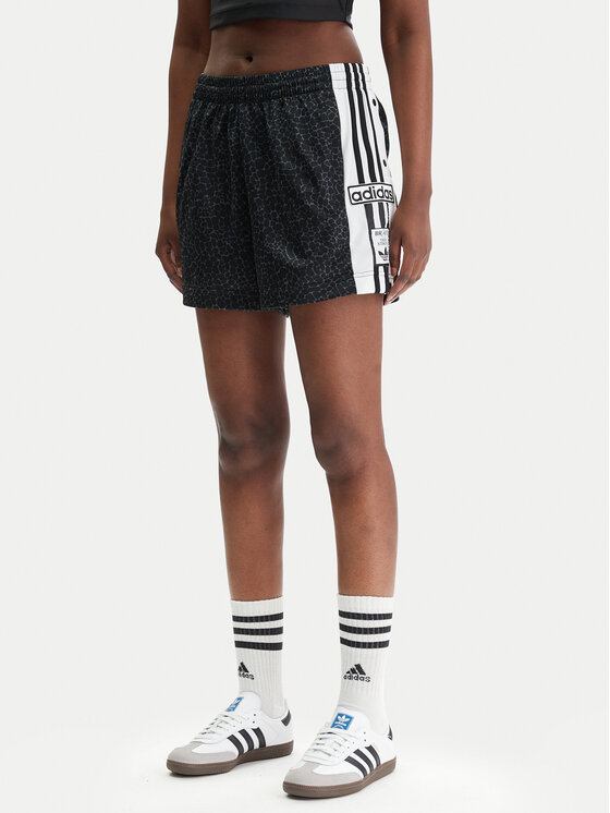 adidas Szorty sportowe Adibreak KD2837 Czarny Loose Fit