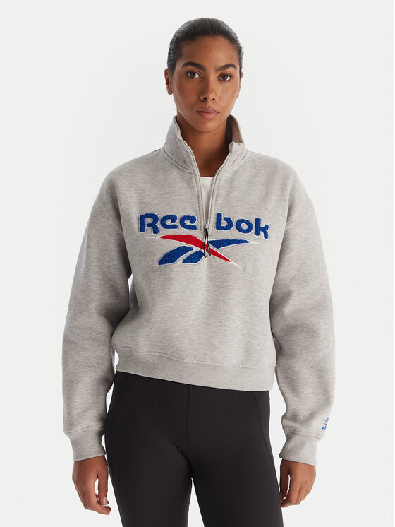 Reebok Bluza Jazz RK25170CCW Szary Regular Fit