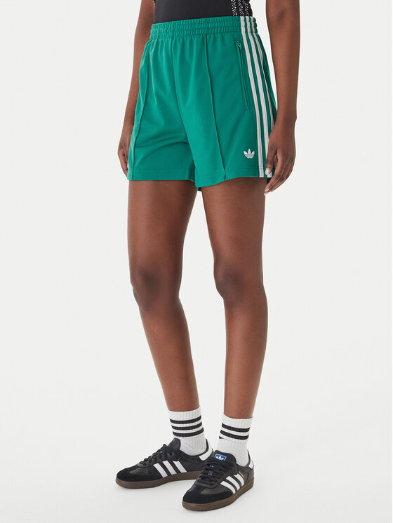adidas Szorty sportowe Firebird Classic KD3668 Zielony Regular Fit
