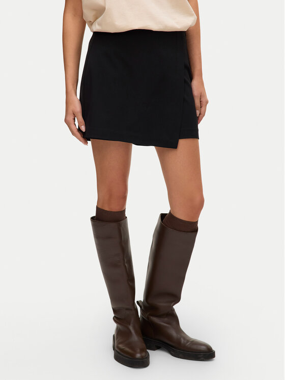 Vero Moda Spódnico-szorty Melina 10332054 Czarny Loose Fit
