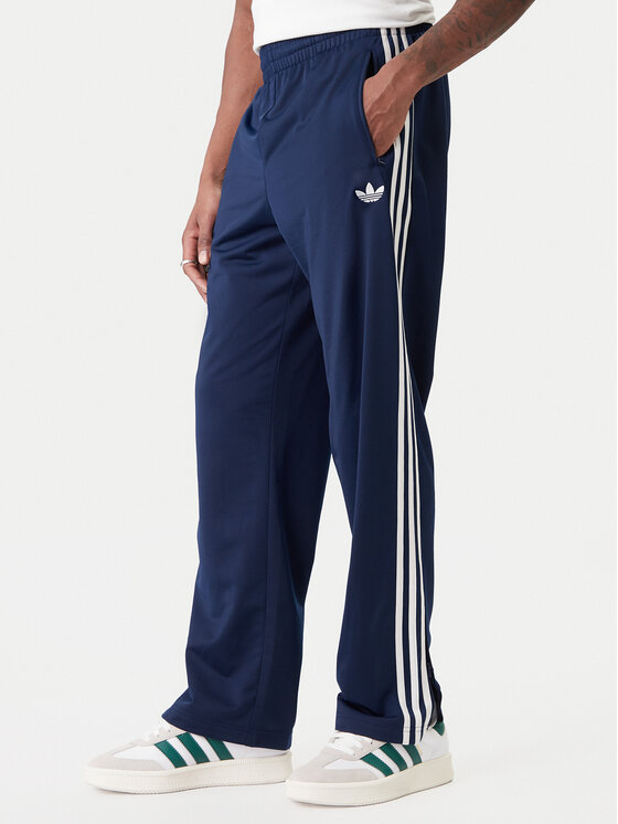 adidas Spodnie dresowe Firebird KD8316 Granatowy Loose Fit