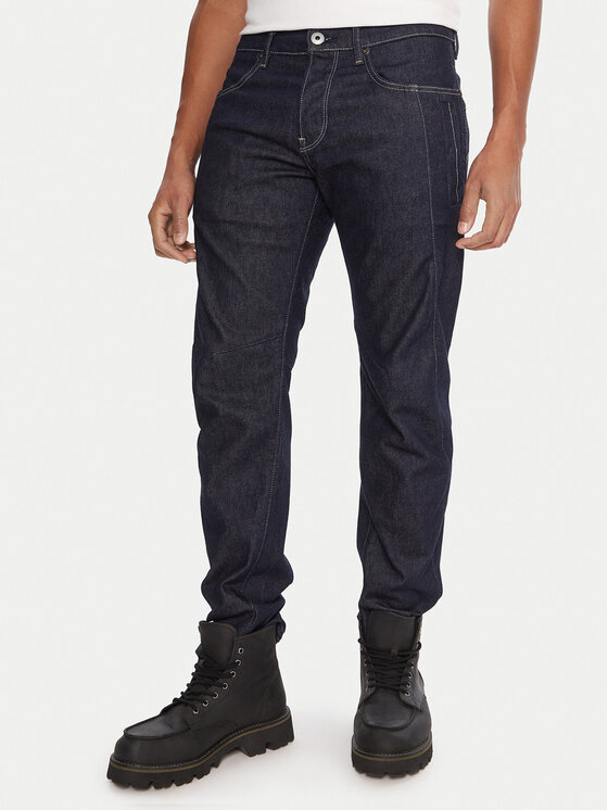 G-Star Raw Jeansy Contor 3D D27222-D316 Granatowy Slim Fit