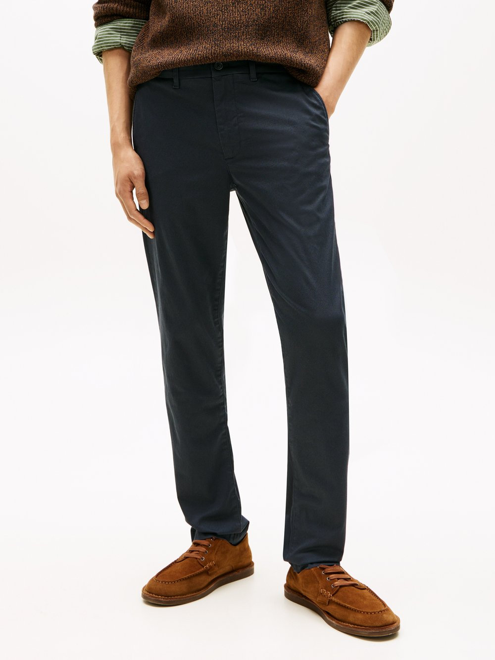 Tommy Hilfiger Chino - Bleecker Mężczyźni Bawełna niebieski, 36-32