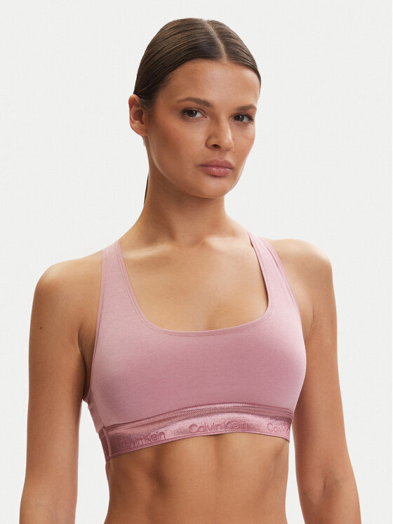 Calvin Klein Underwear Biustonosz top LV00QF8869 Różowy
