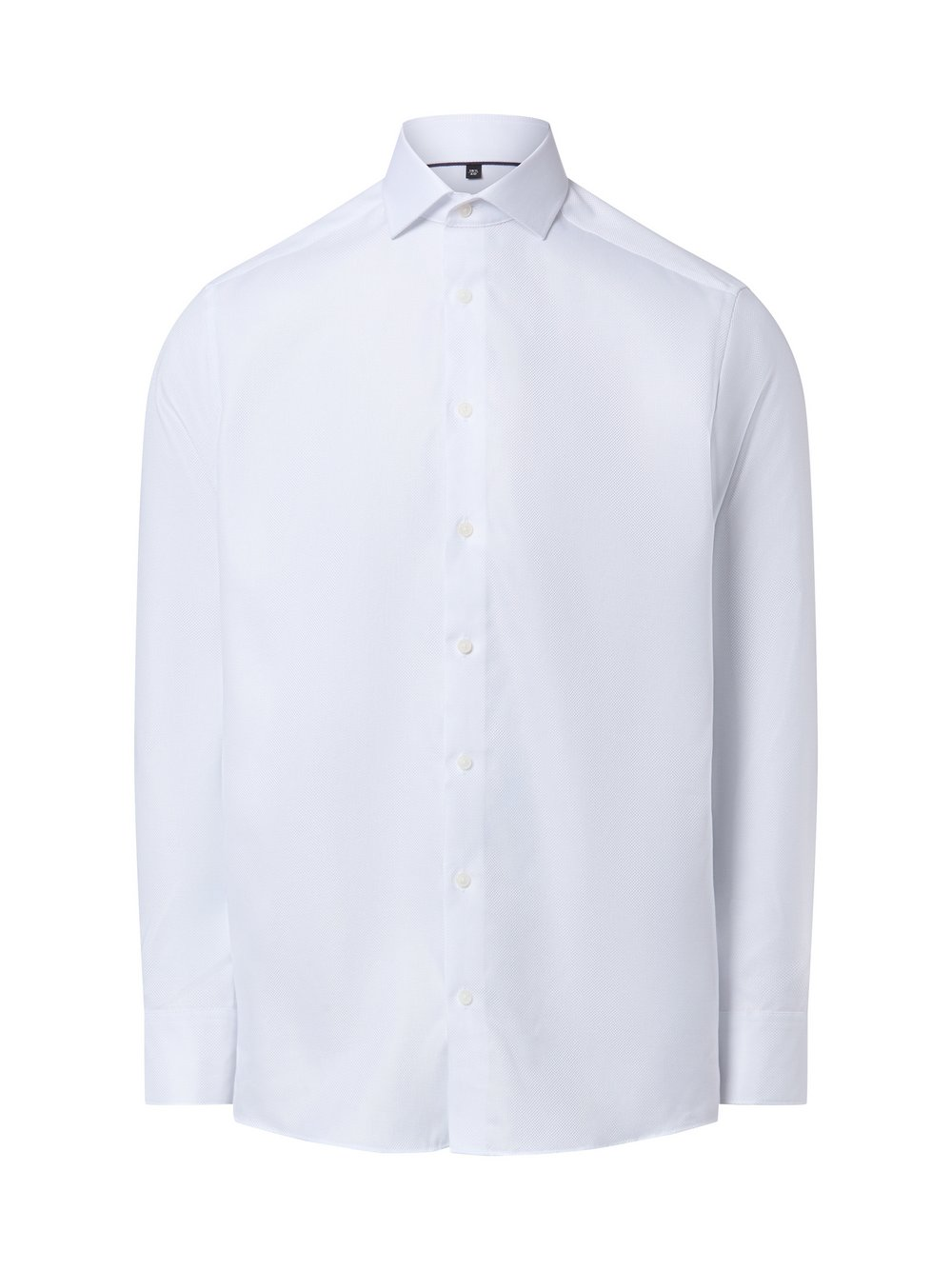 Finshley & Harding Męska koszula non-iron Mężczyźni Modern Fit Bawełna biały, 38