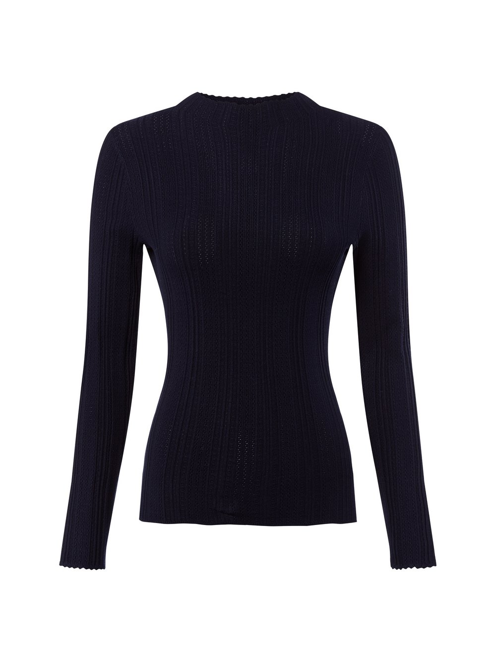 Marie Lund Damski sweter z koronkowej dzianiny Kobiety niebieski, M