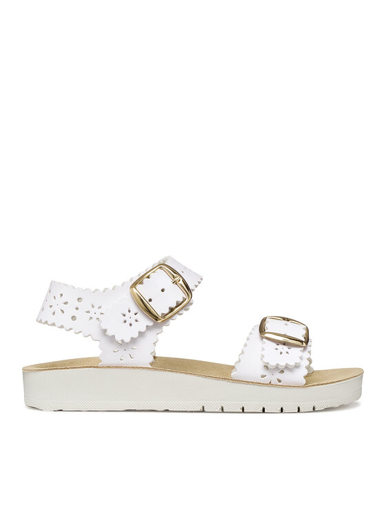 Geox Sandały J Sandal Costarei Gi J65EAA 000BC C1000 M Biały