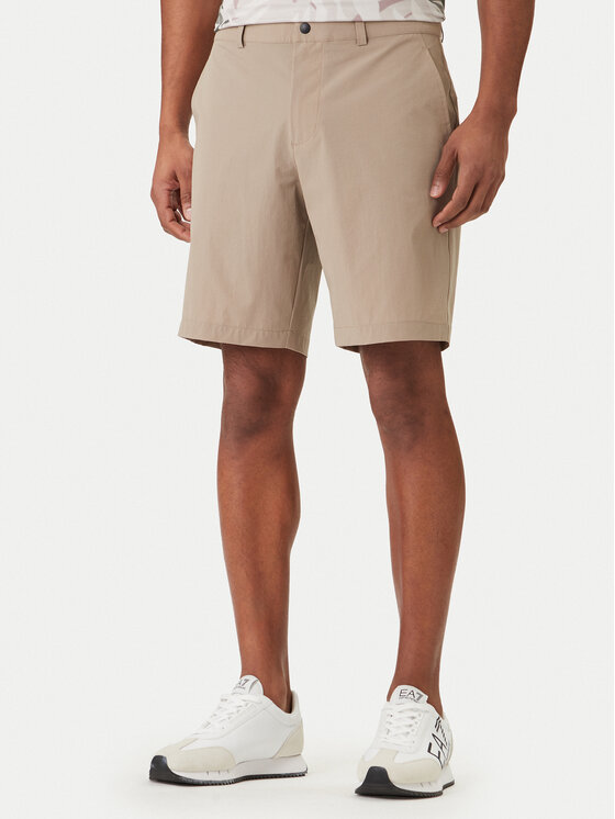EA7 Emporio Armani Szorty sportowe 7M000194 AF14589 U6167 Beżowy Regular Fit
