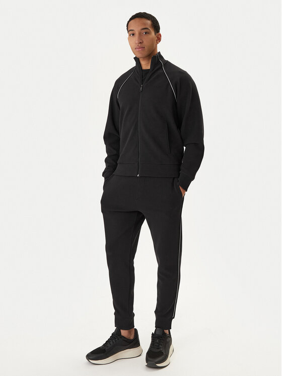 BOSS Dres 50555906 Czarny Regular Fit