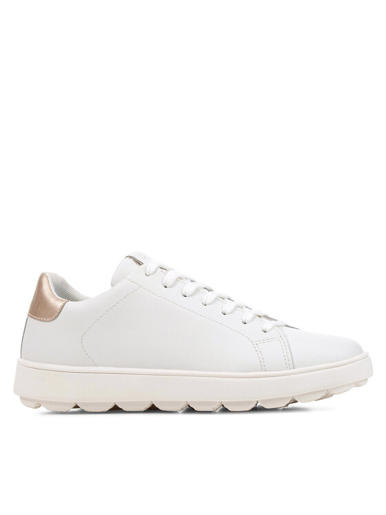 Geox Sneakersy D Spherica Ecub-1 B D65PJA 09BNF C1327 Biały