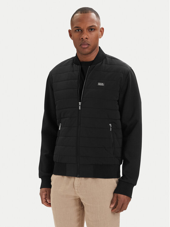 KARL LAGERFELD Kurtka bomber 505061 562902 Czarny Regular Fit