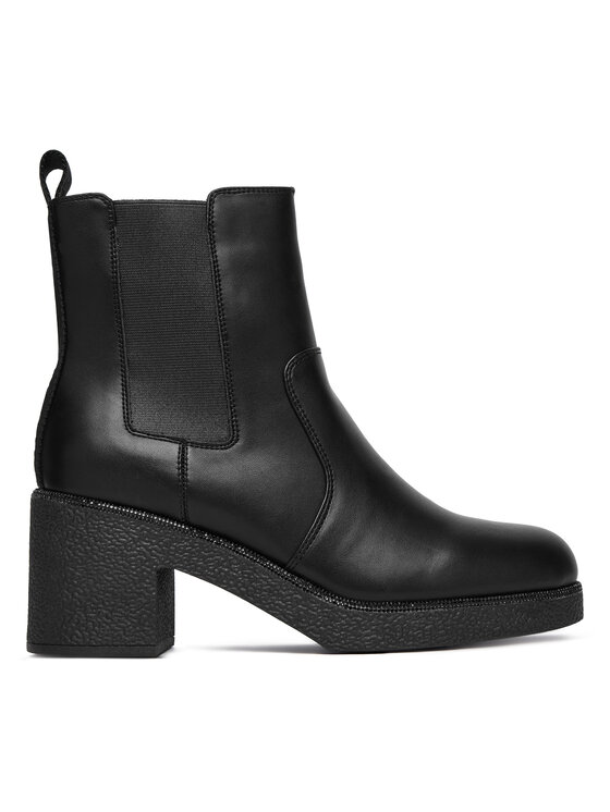 DKNY Botki Teenie Platform BO K4500741 Czarny