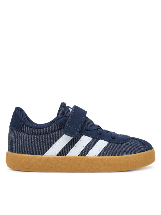 adidas Sneakersy VL Court 3.0 Shoes Kids JP7833 Granatowy