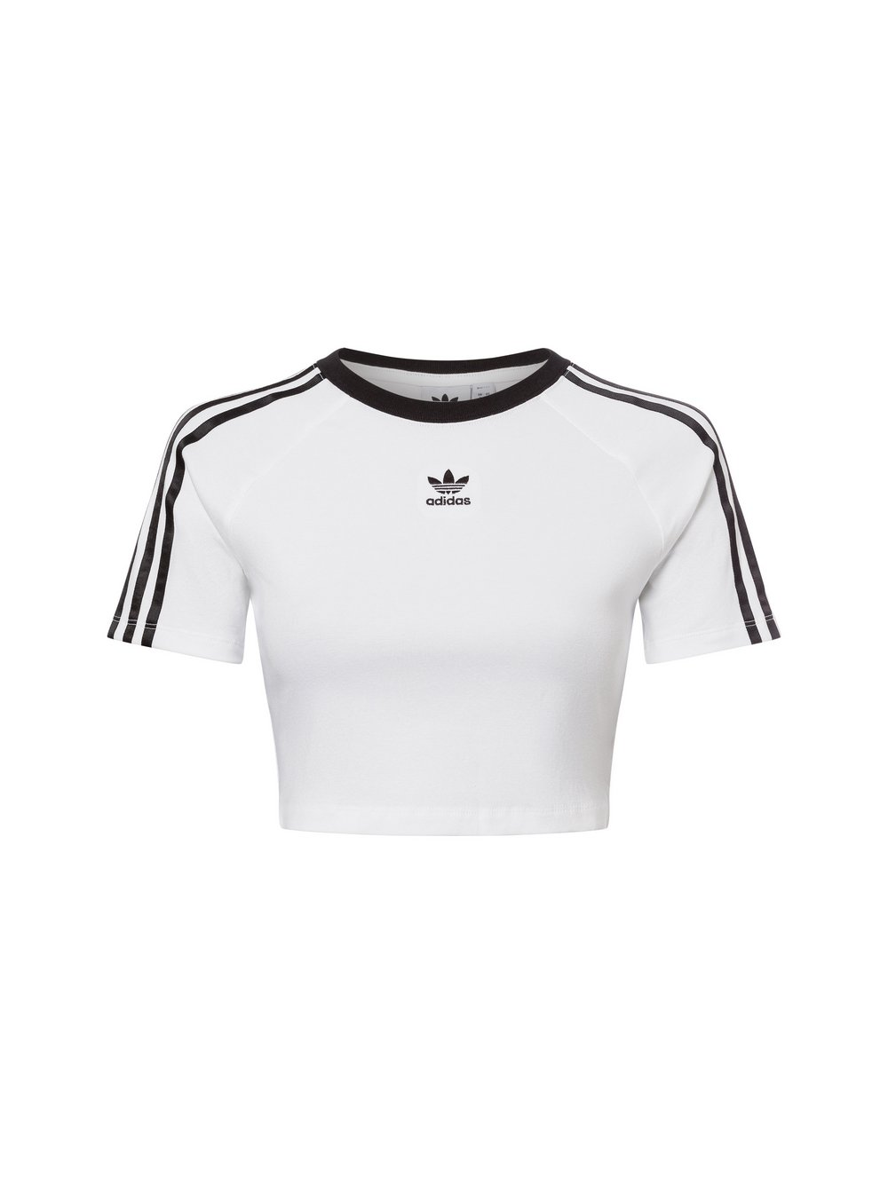 adidas Originals Koszulka damska - Baby Tee Kobiety Bawełna biały, M