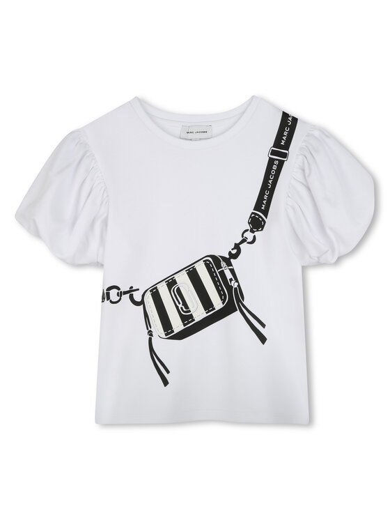 Marc Jacobs T-Shirt W60464 Biały Regular Fit