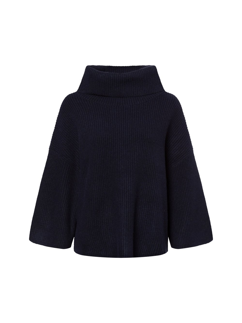comma Damskie poncho wewnętrzne Kobiety Sztuczne włókno niebieski, ONE SIZE