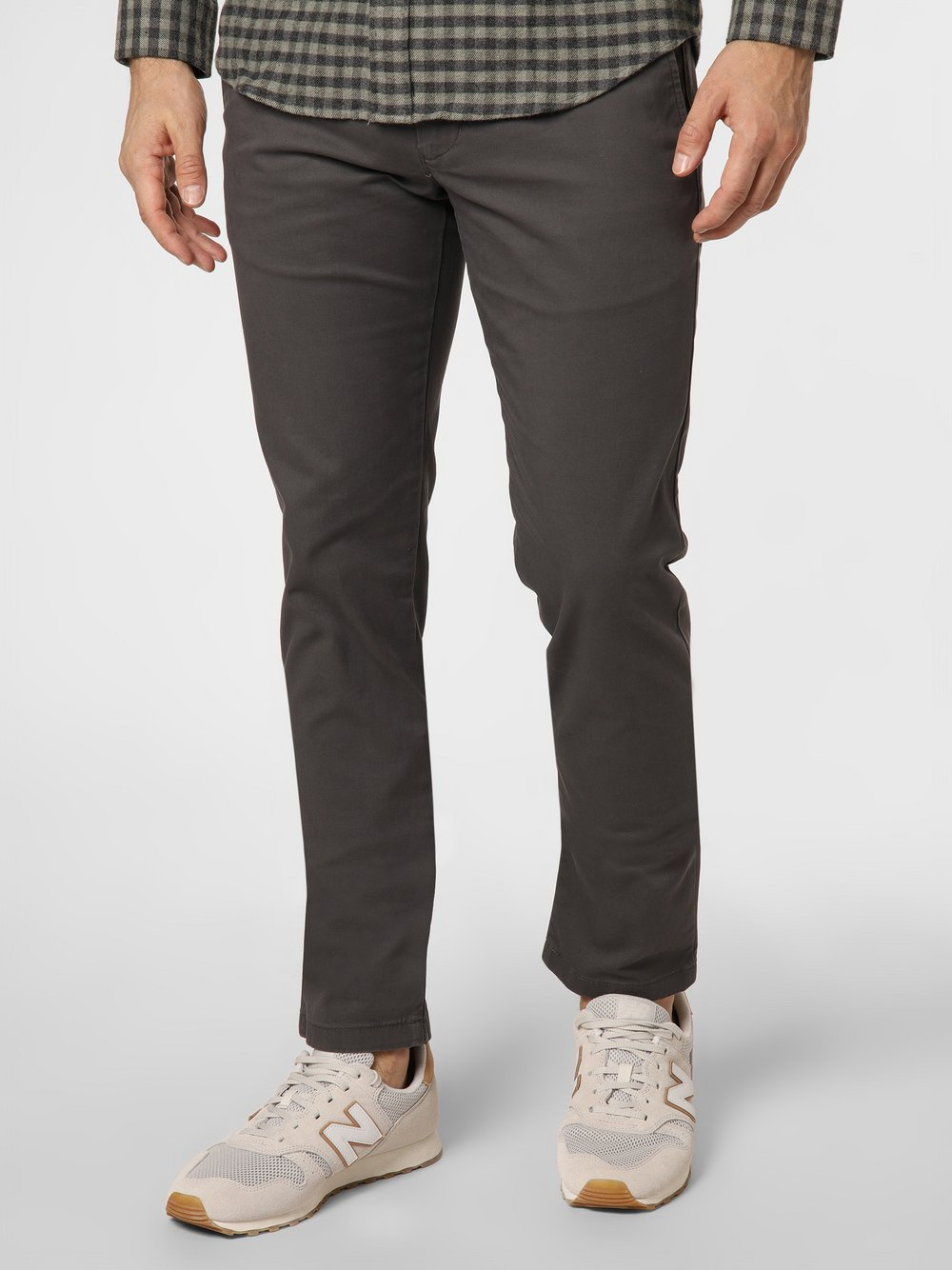 Tommy Hilfiger Spodnie Mężczyźni Bawełna szary, 36-34