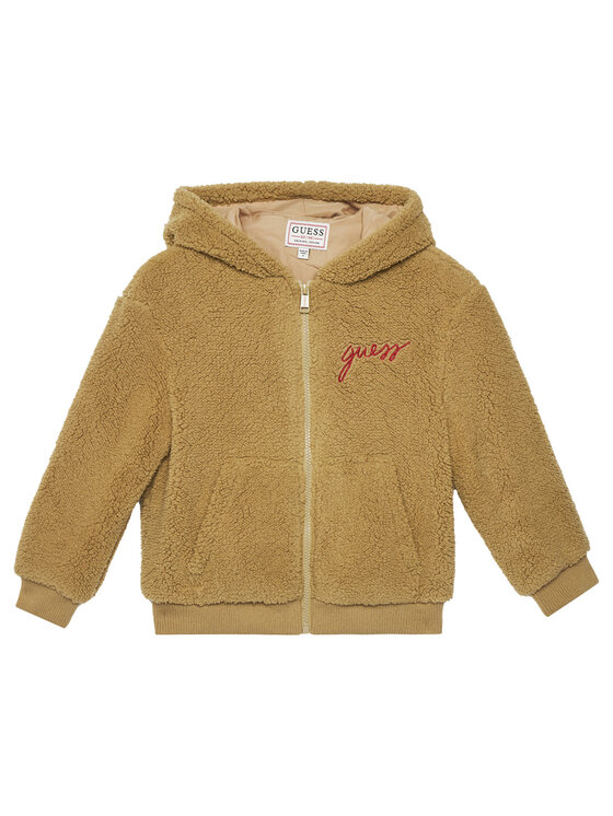 Guess Kożuch H5YJ02 W0330 Beżowy Regular Fit