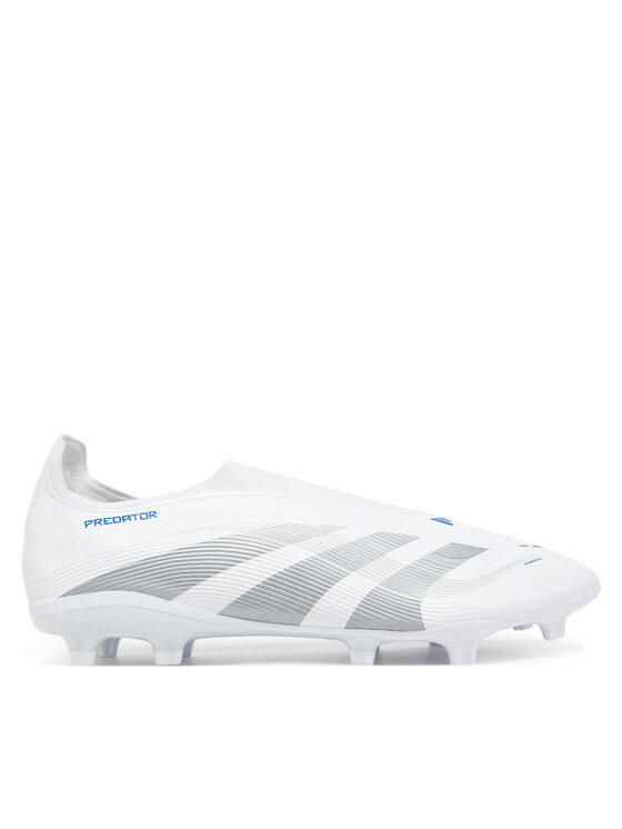 adidas Buty do piłki nożnej Predator League Laceless Firm/Multi-Ground ID3860 Biały