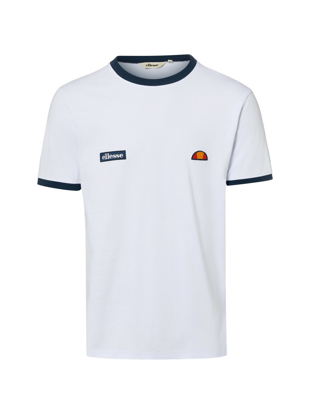 ellesse Koszulka męska - Ringetto Mężczyźni Bawełna biały, XXL