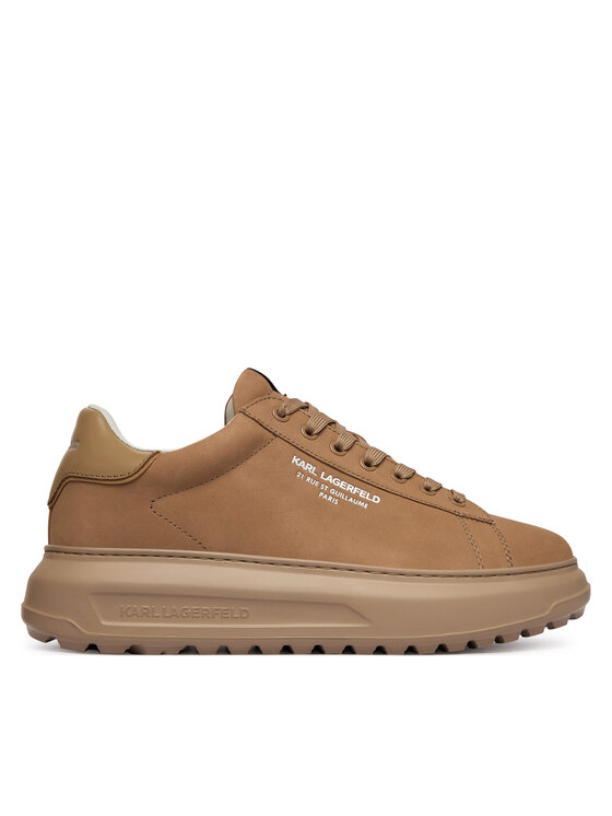 KARL LAGERFELD Sneakersy Kapri Lug KL57522 Beżowy